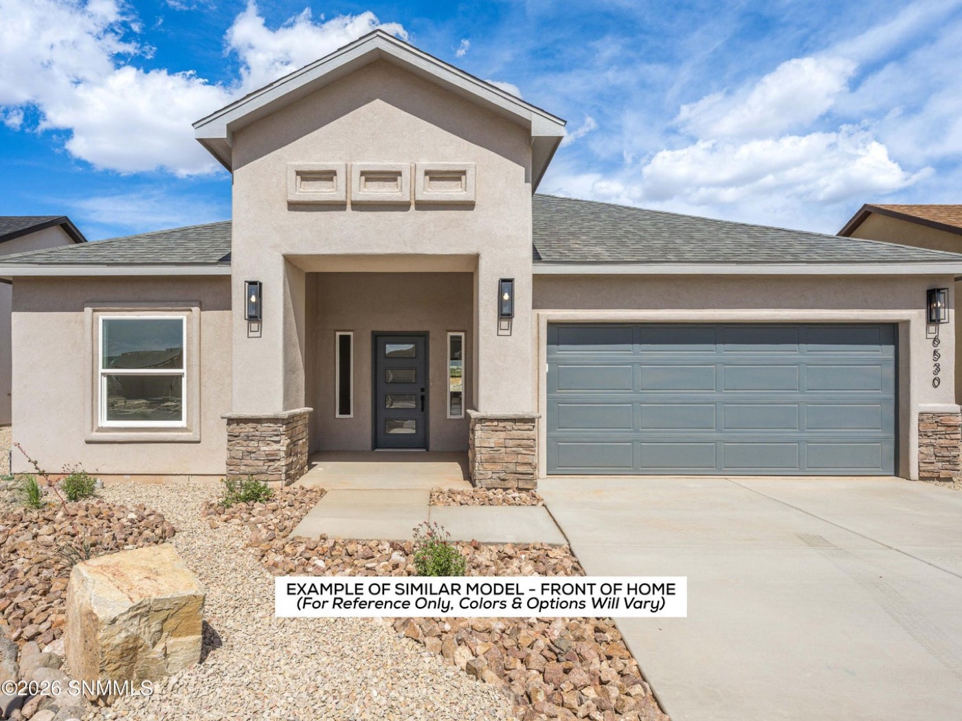 8010 Inca Dove Avenue, new home under construction in Las Cruces NM, photo of similar model