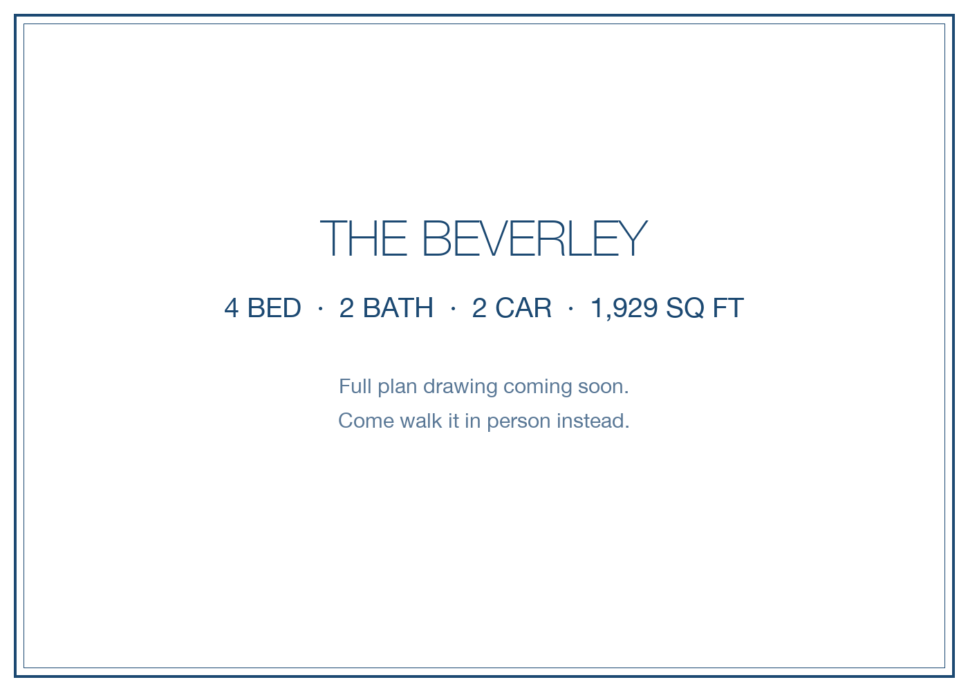 The Beverley interactive floor plan, MD Homes Las Cruces
